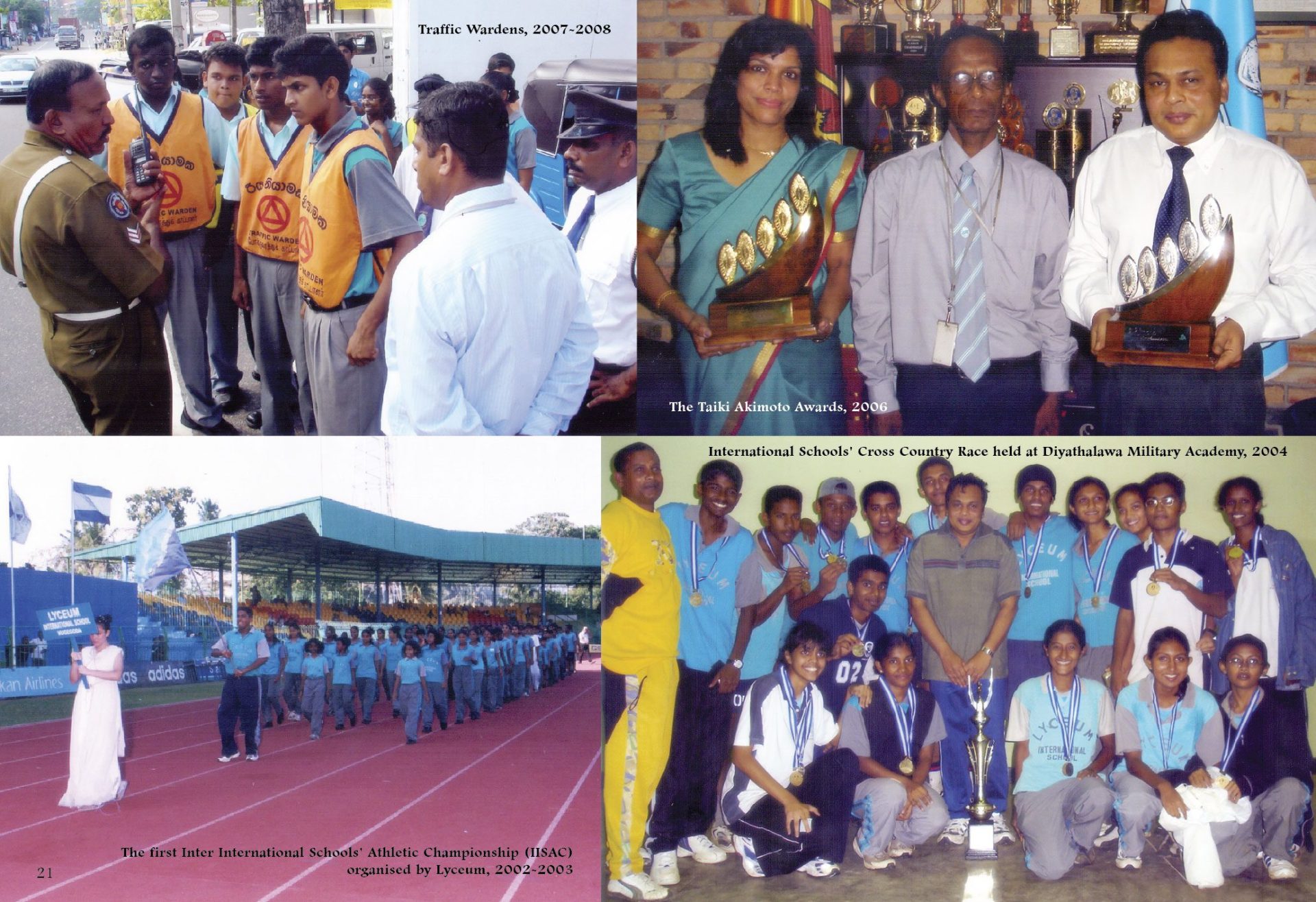 Celebrating Youth Achievement in Sports Events Youth sports achievements: boys briefed, award recipients, athletes marching, team celebrating with trophies.