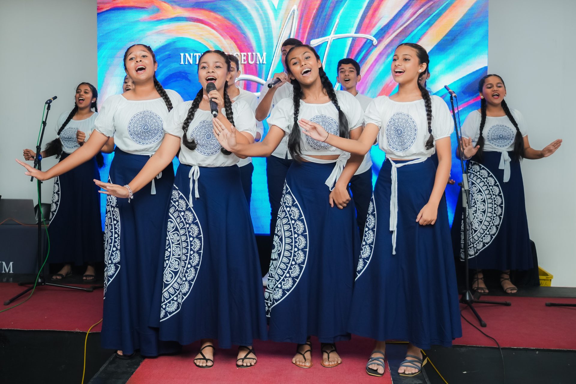 youth choir museum performance