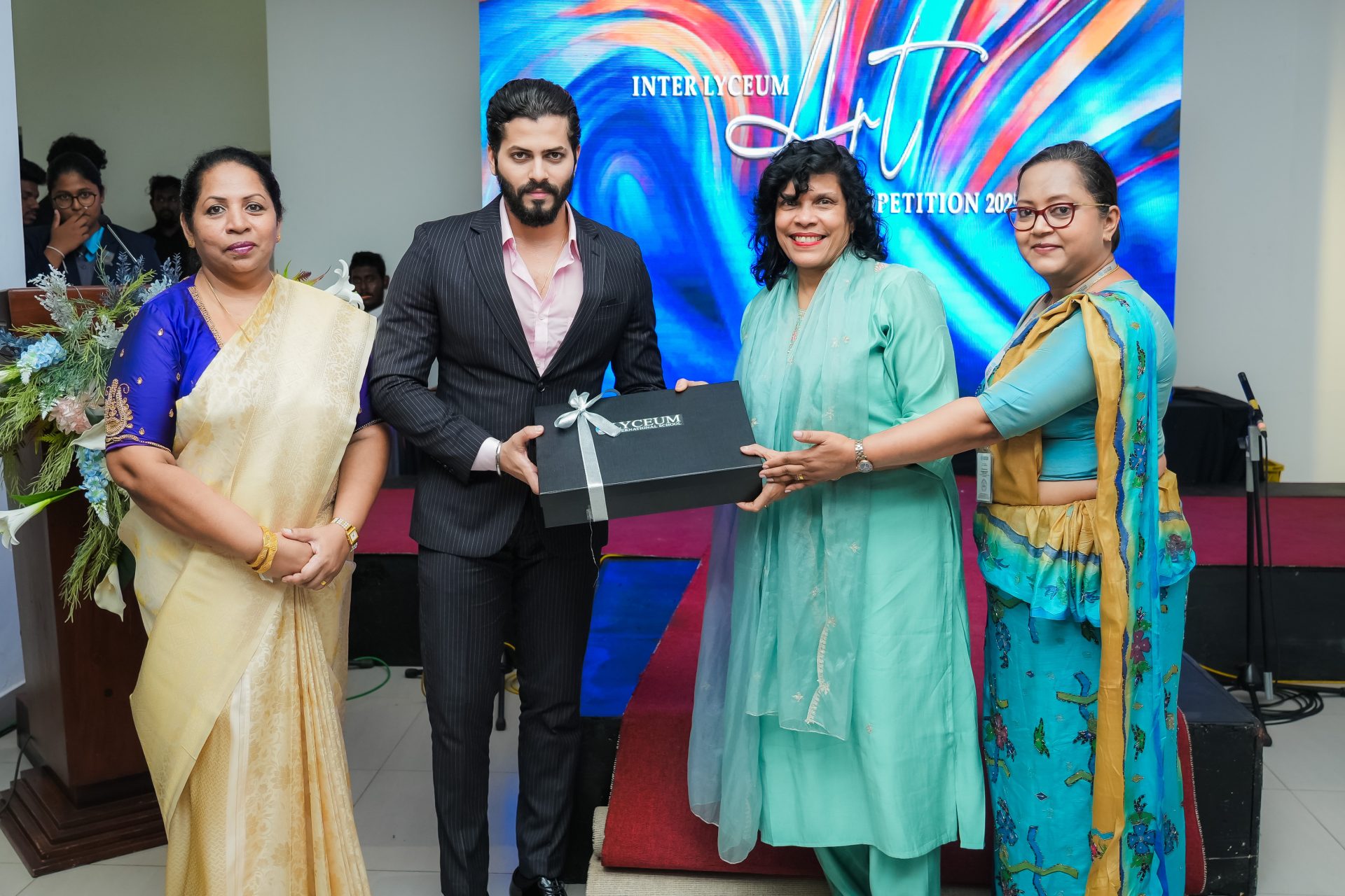 lyceum art competition award ceremony