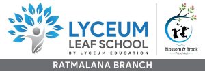Lyceum Leaf School Ratmalana Blossom & Brook Preschool logo banner, education, accredited branch.