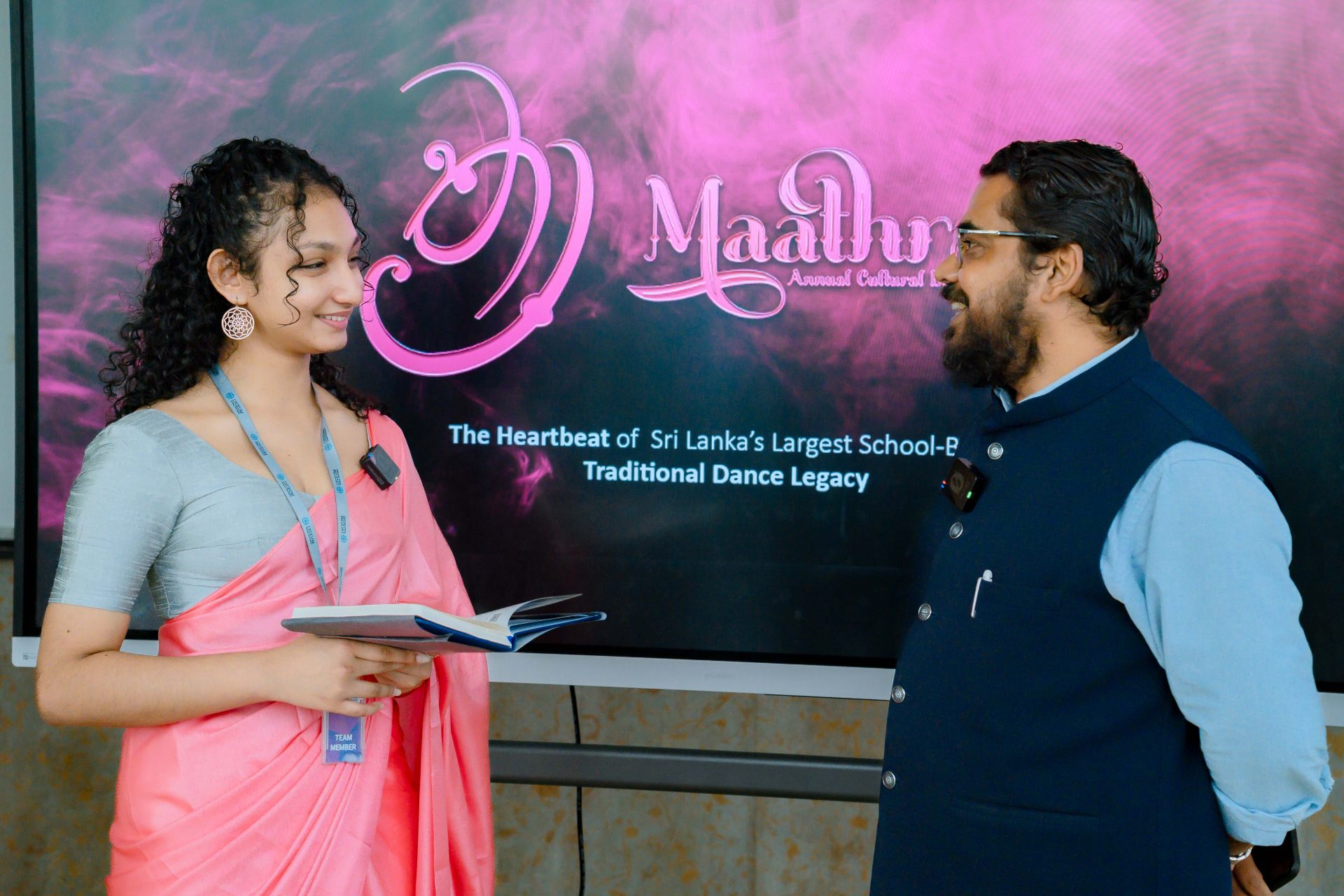 maathra dance event team discussion