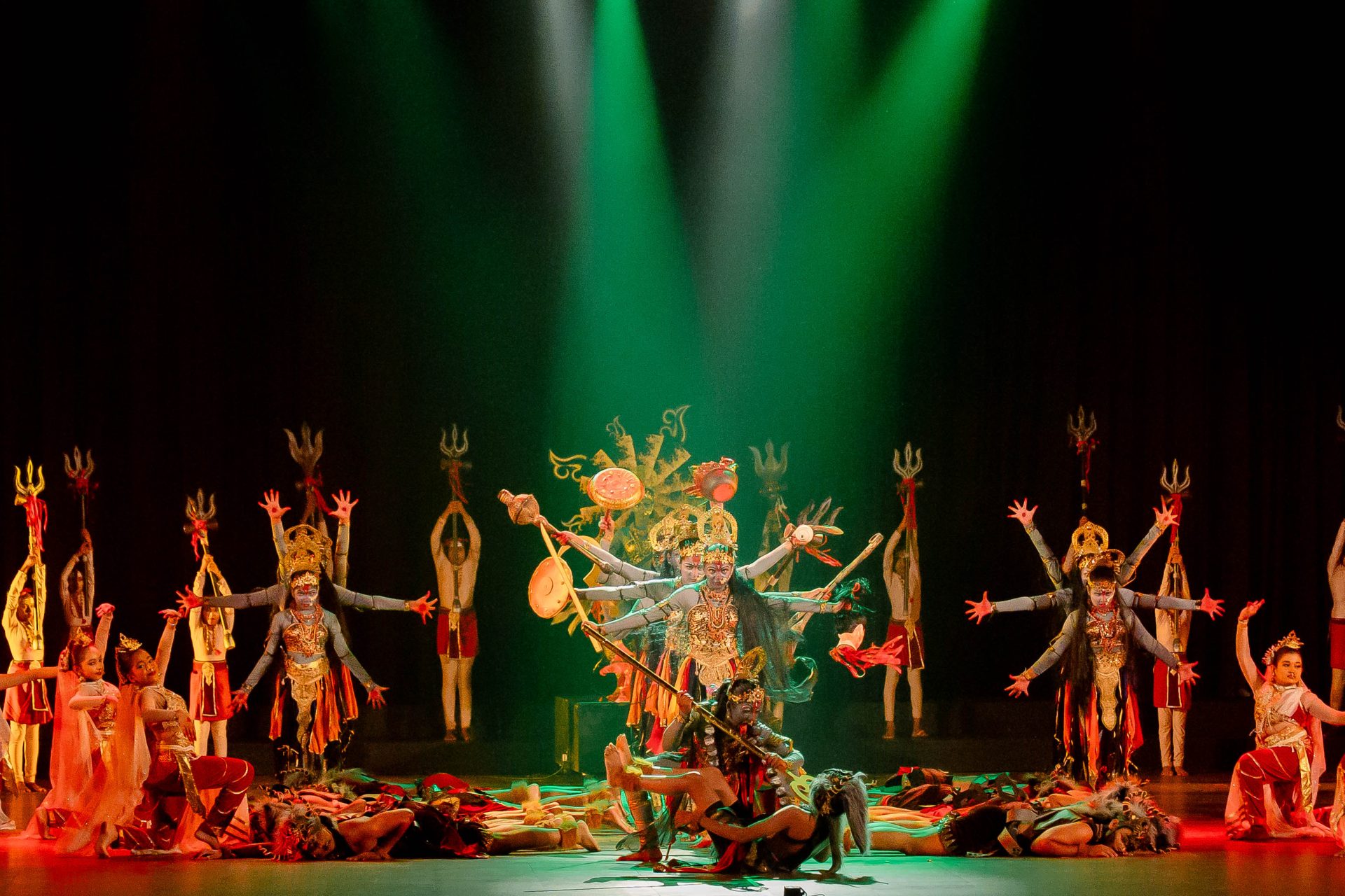 mythology dance stage performance