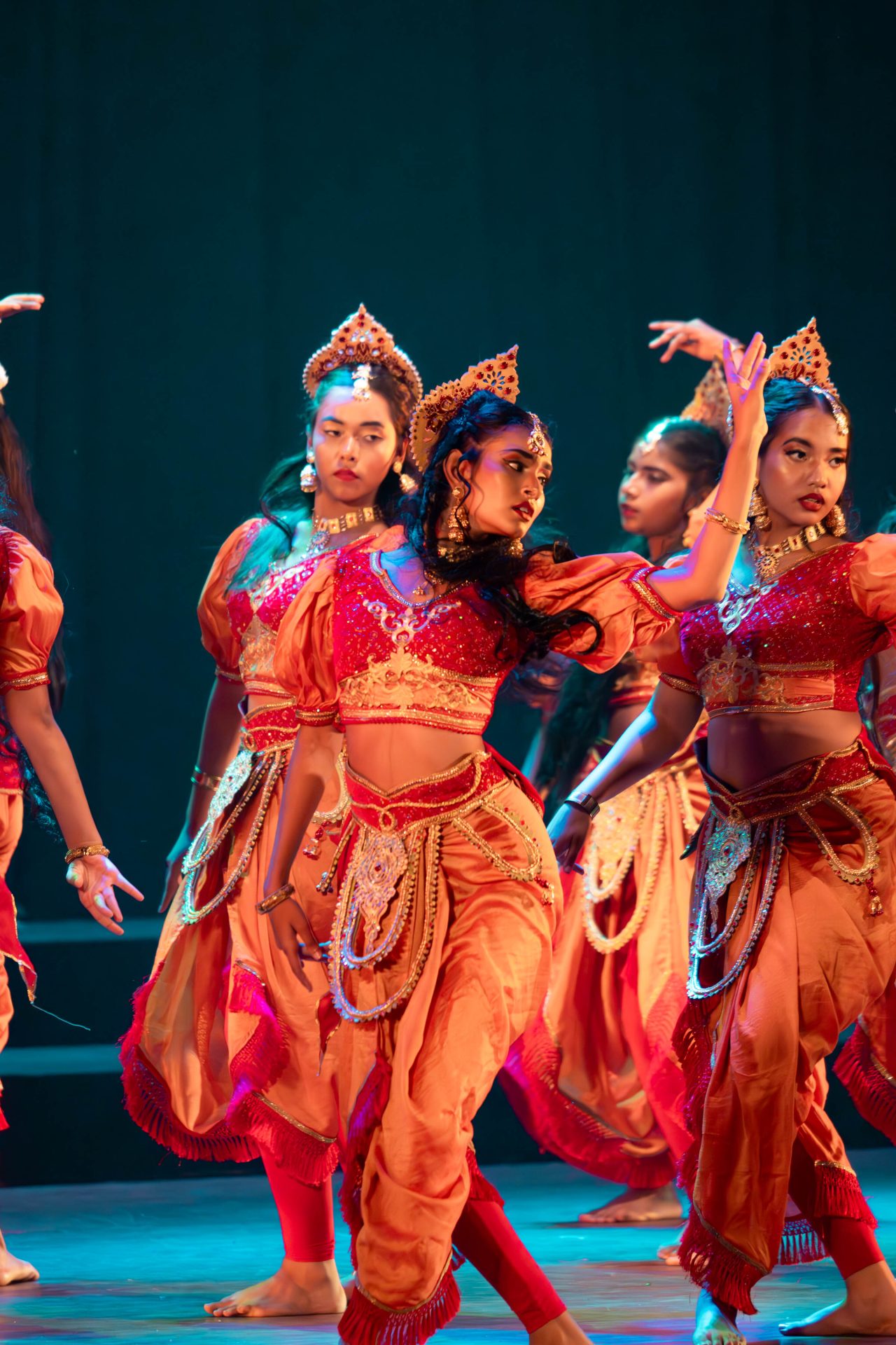 indian dancers stage performance dtm09839 enhanced nr