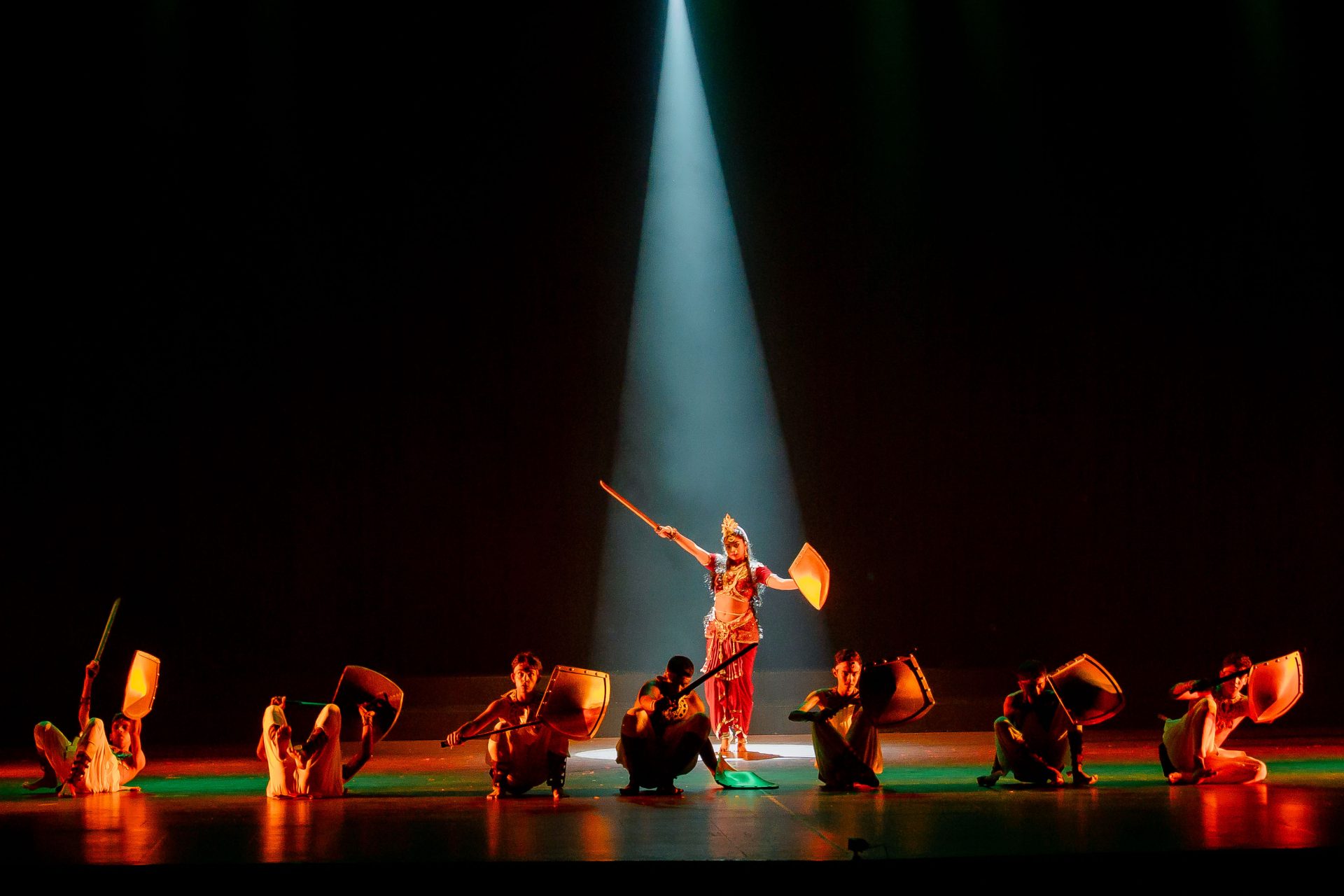 warrior queen dance drama stage