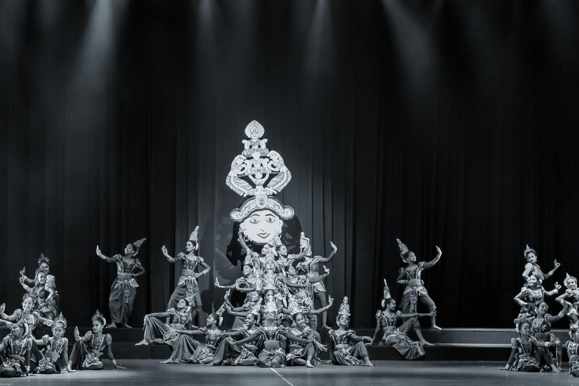 goddess dance stage performance