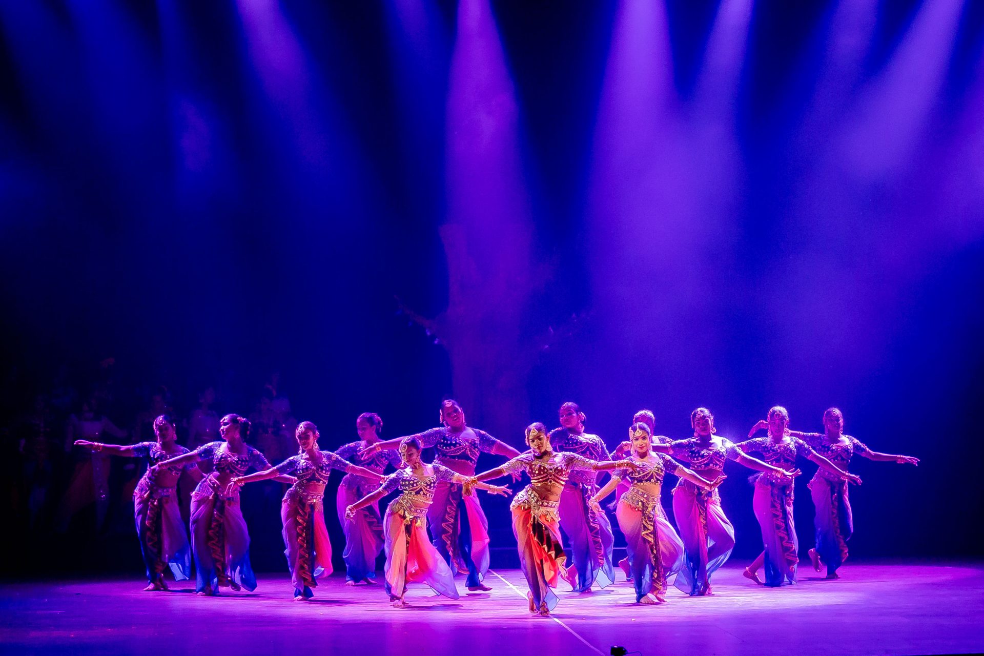 traditional dance stage lights